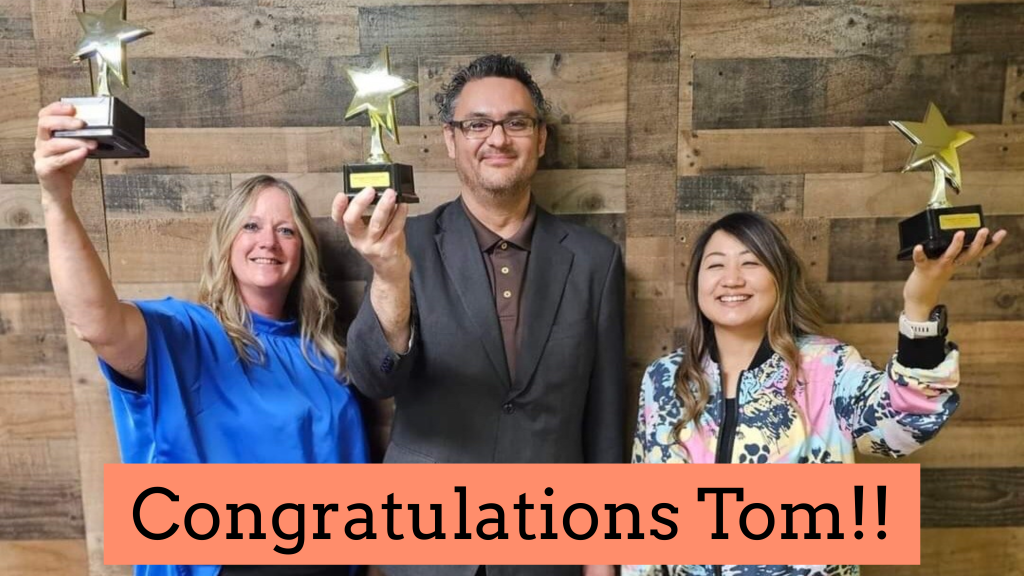 Congratulations Tom Taylor!